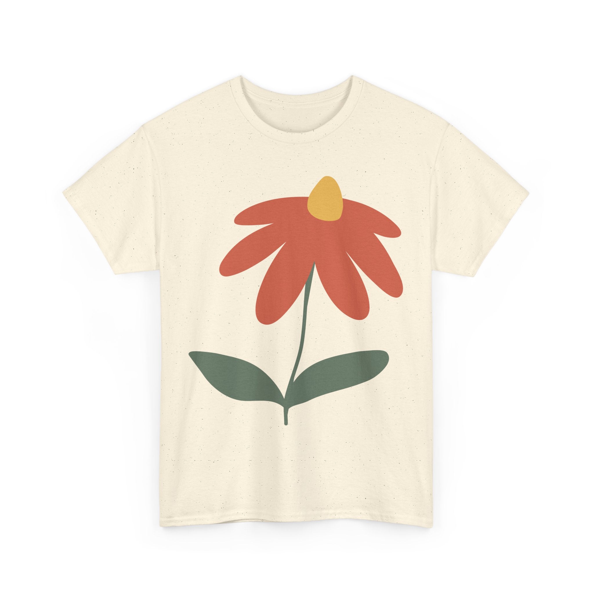 Floral Art Unisex Tee, Casual Gift, Spring Fashion, Nature Lover Shirt, Everyday Wear, Art Lover Apparel