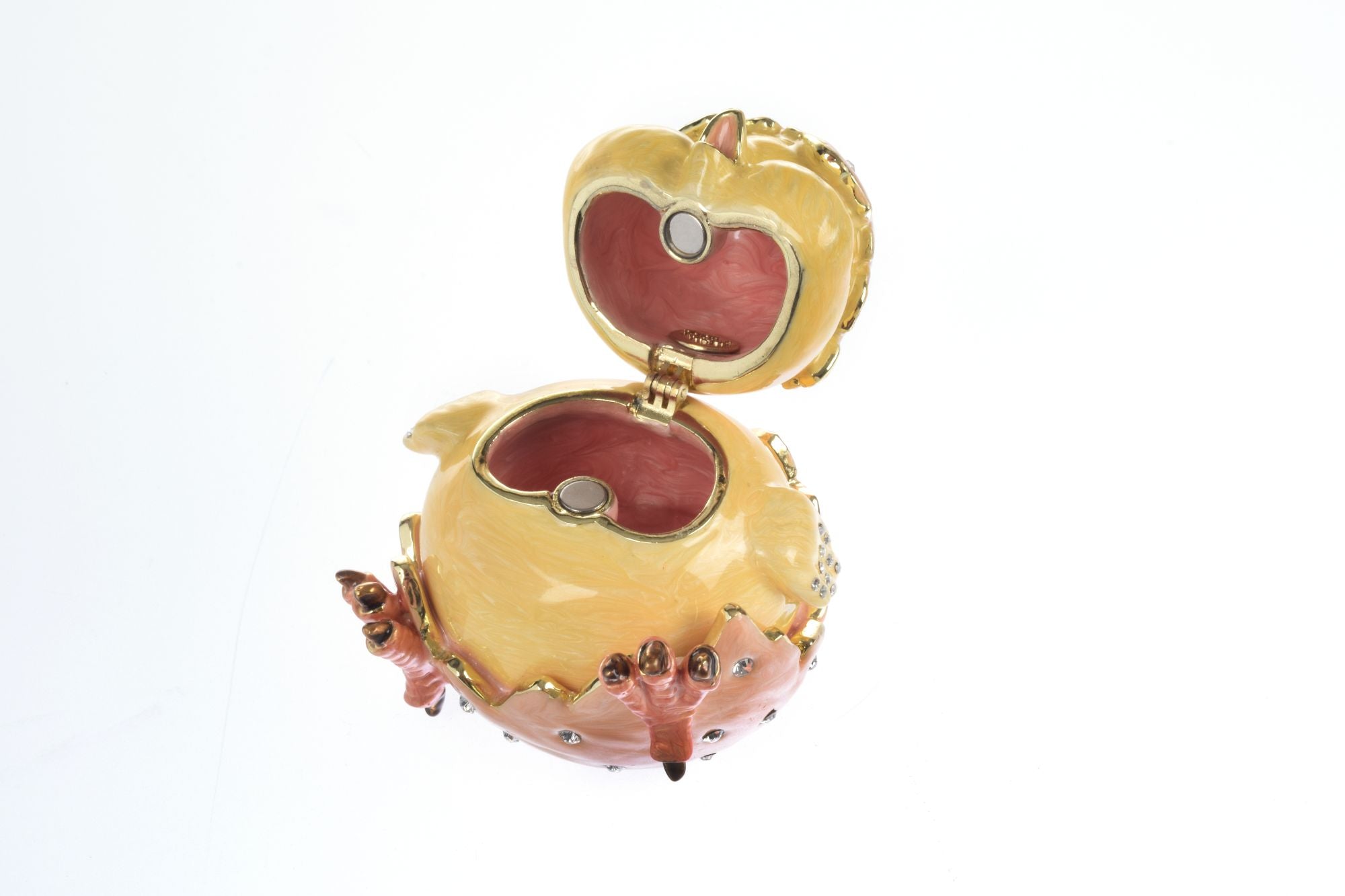 A chick hatches from an egg Trinket Box-4