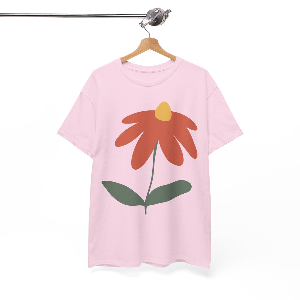 Floral Art Unisex Tee, Casual Gift, Spring Fashion, Nature Lover Shirt, Everyday Wear, Art Lover Apparel