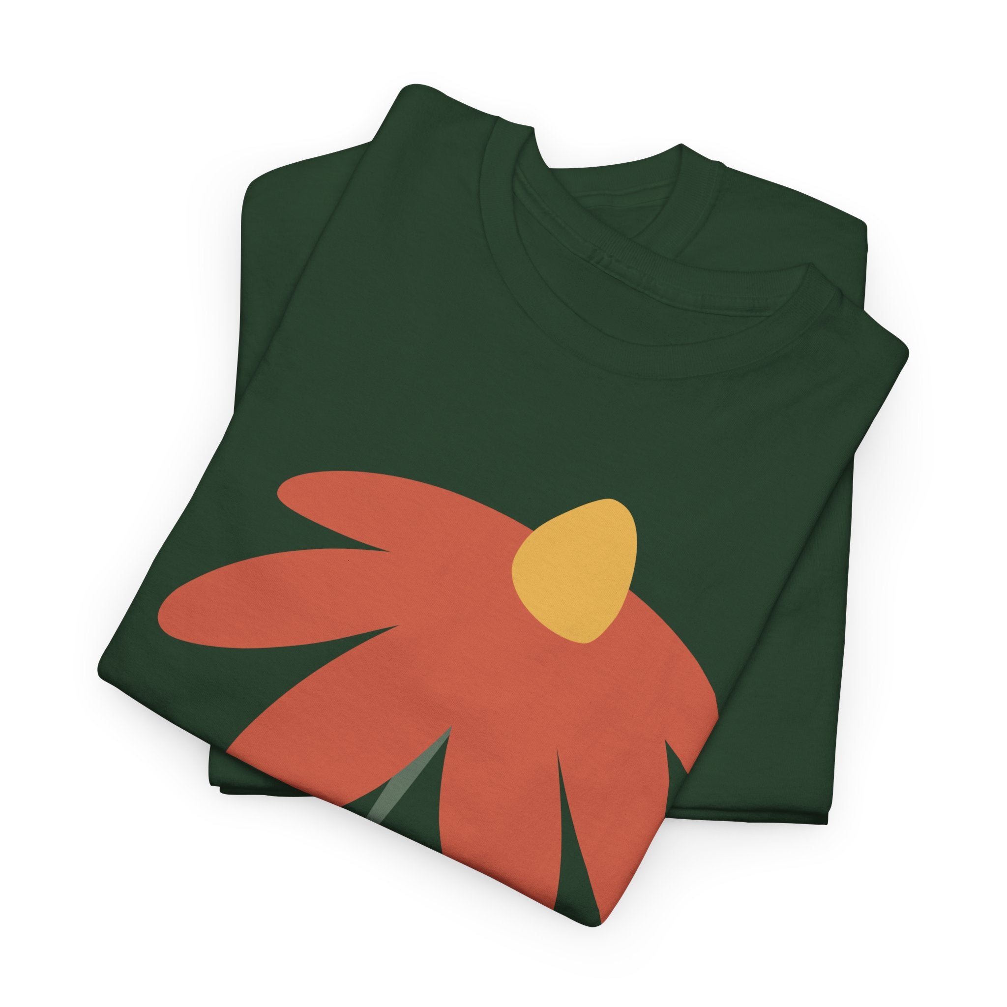 Floral Art Unisex Tee, Casual Gift, Spring Fashion, Nature Lover Shirt, Everyday Wear, Art Lover Apparel