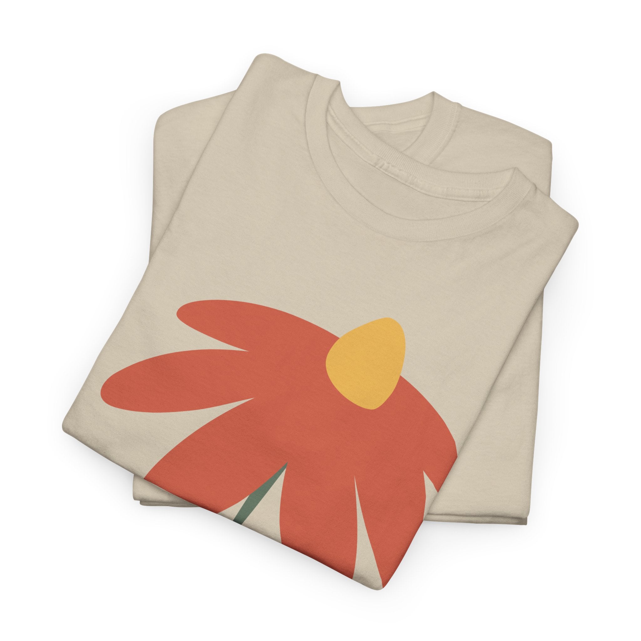 Floral Art Unisex Tee, Casual Gift, Spring Fashion, Nature Lover Shirt, Everyday Wear, Art Lover Apparel