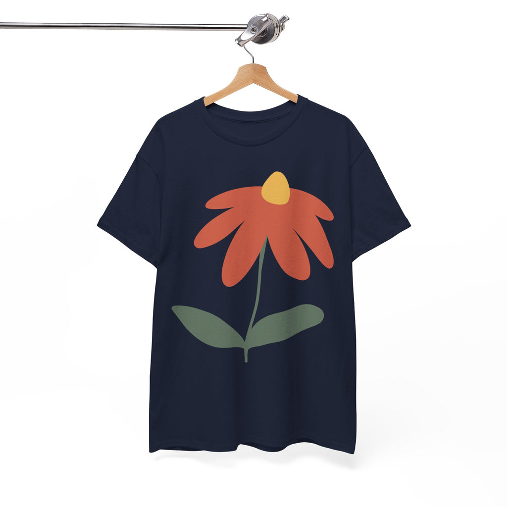 Floral Art Unisex Tee, Casual Gift, Spring Fashion, Nature Lover Shirt, Everyday Wear, Art Lover Apparel