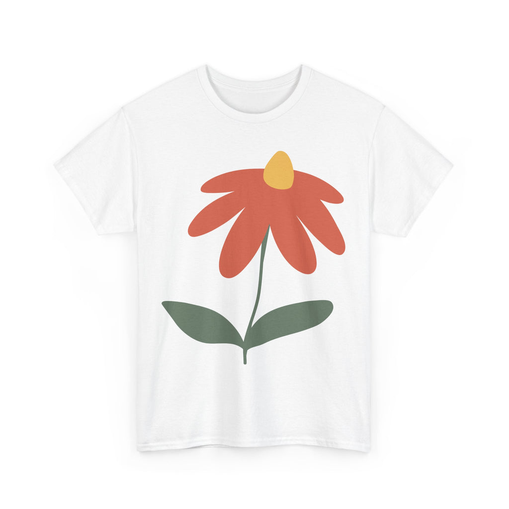 Floral Art Unisex Tee, Casual Gift, Spring Fashion, Nature Lover Shirt, Everyday Wear, Art Lover Apparel