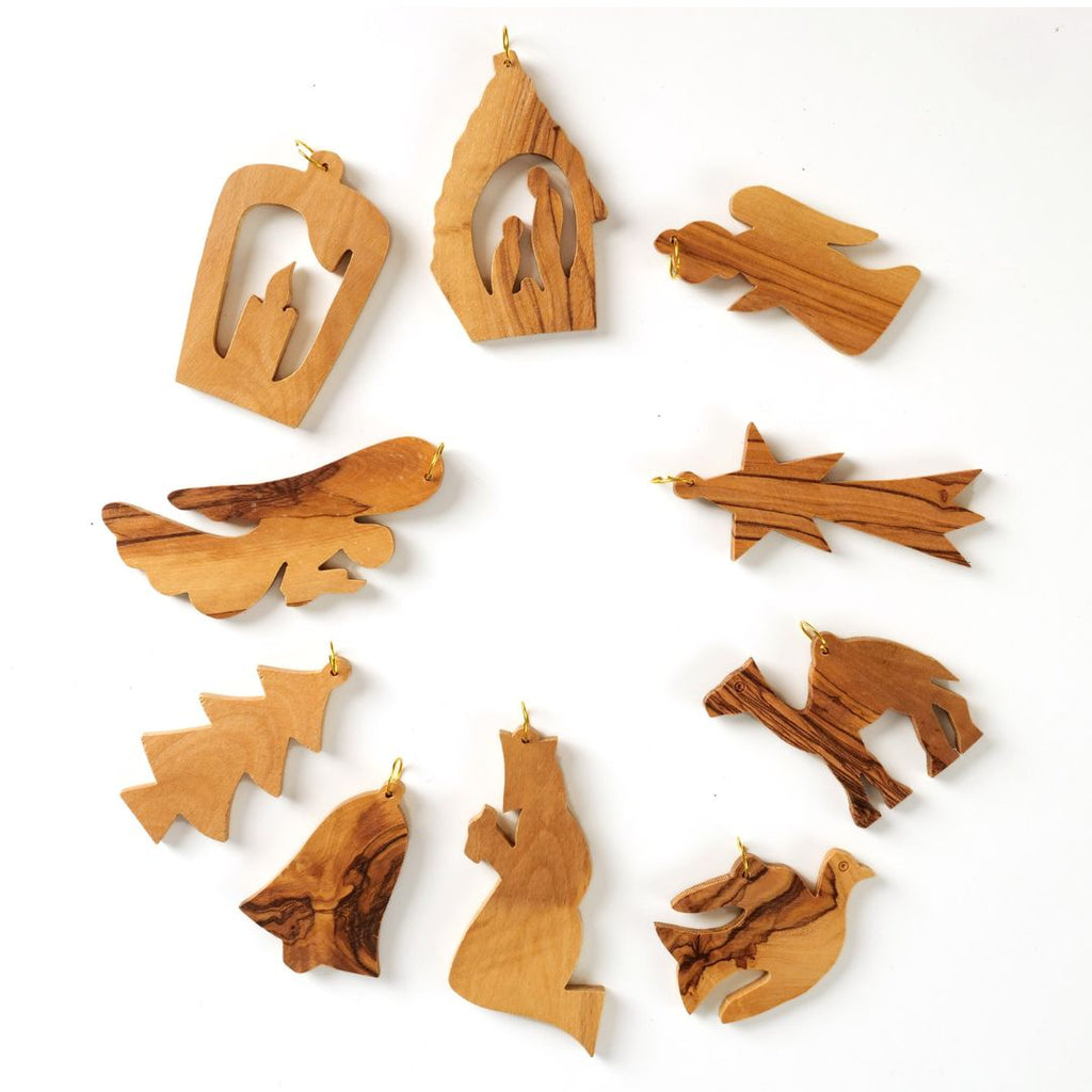 Weihnachtsdeko Baumschmuck Anhänger 10er Set-0