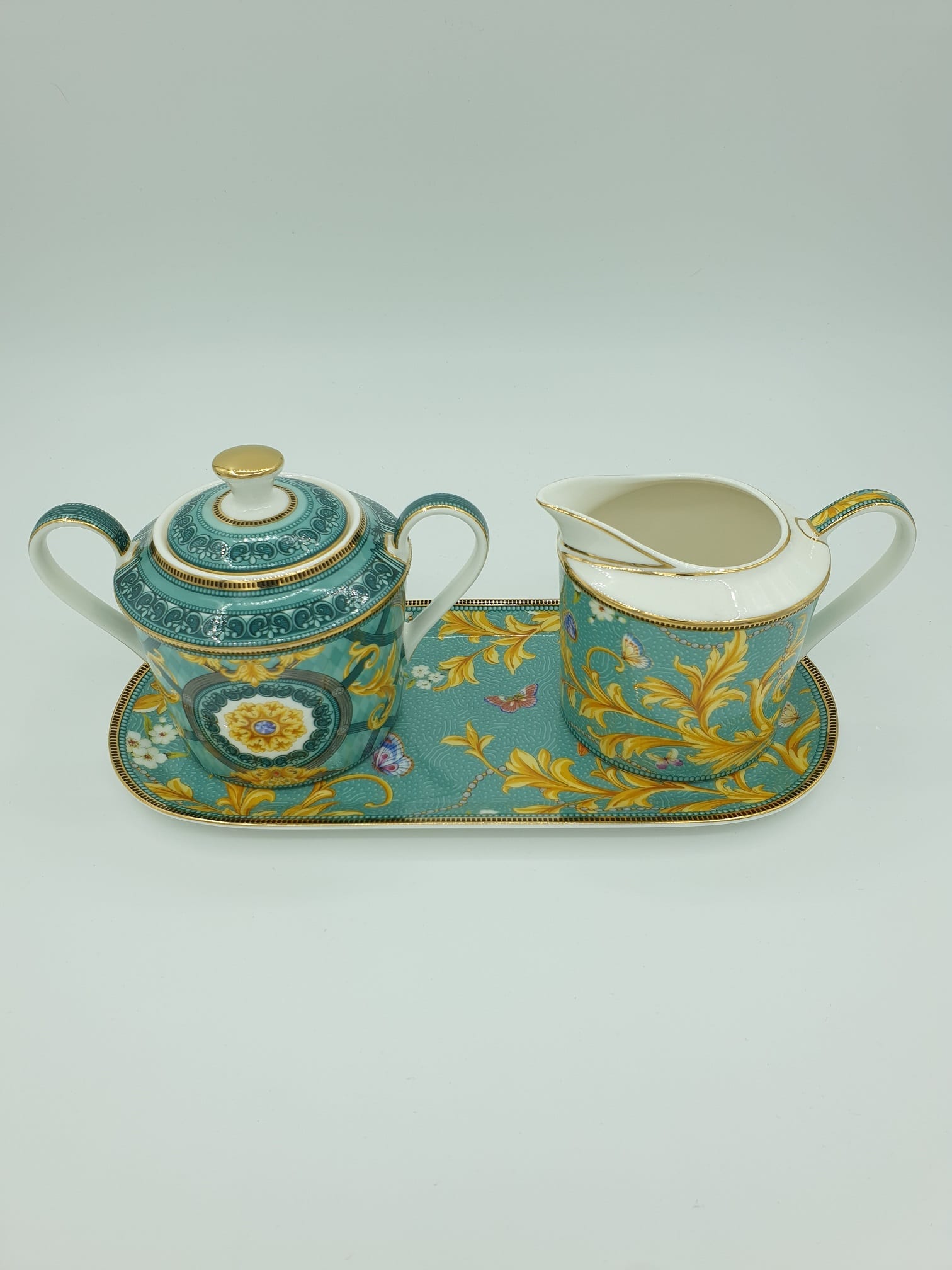 Dynasty - Sugar Bowl and Milk Jar Set-0