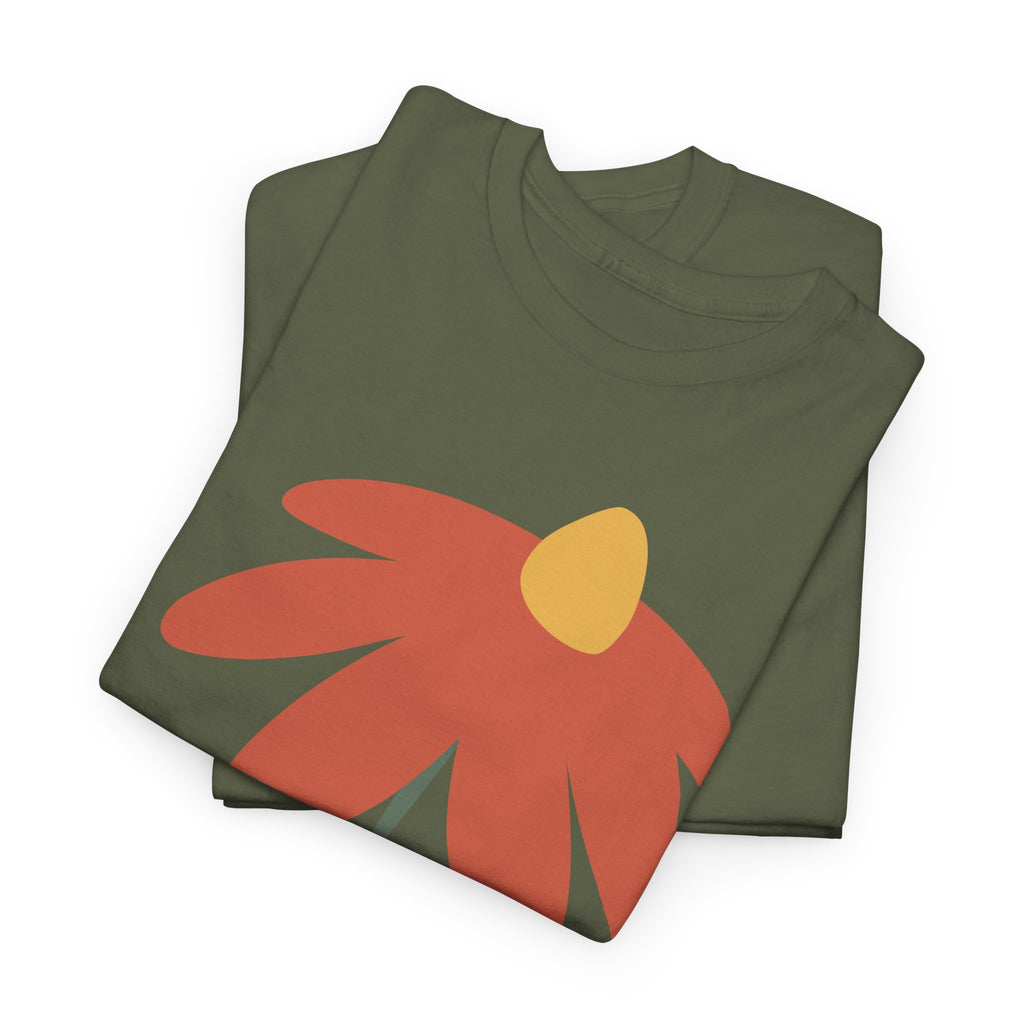 Floral Art Unisex Tee, Casual Gift, Spring Fashion, Nature Lover Shirt, Everyday Wear, Art Lover Apparel