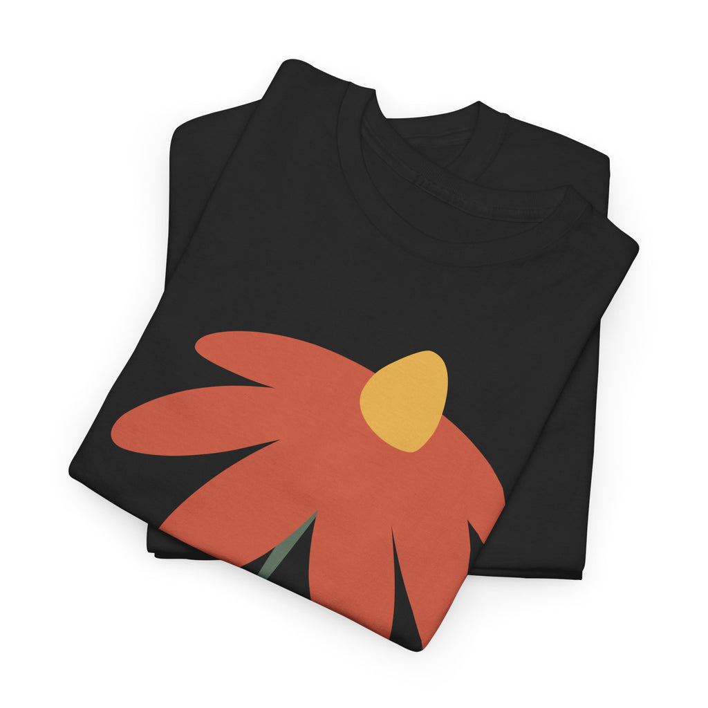 Floral Art Unisex Tee, Casual Gift, Spring Fashion, Nature Lover Shirt, Everyday Wear, Art Lover Apparel