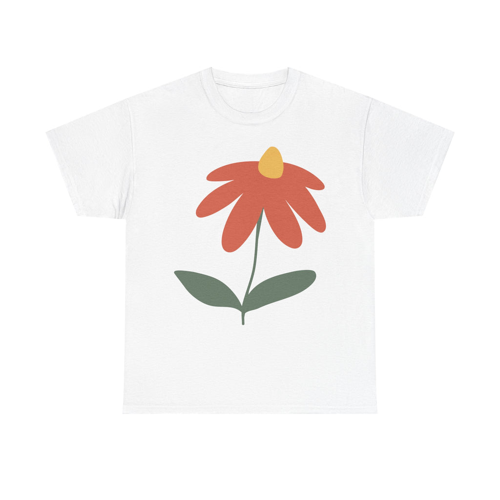 Floral Art Unisex Tee, Casual Gift, Spring Fashion, Nature Lover Shirt, Everyday Wear, Art Lover Apparel