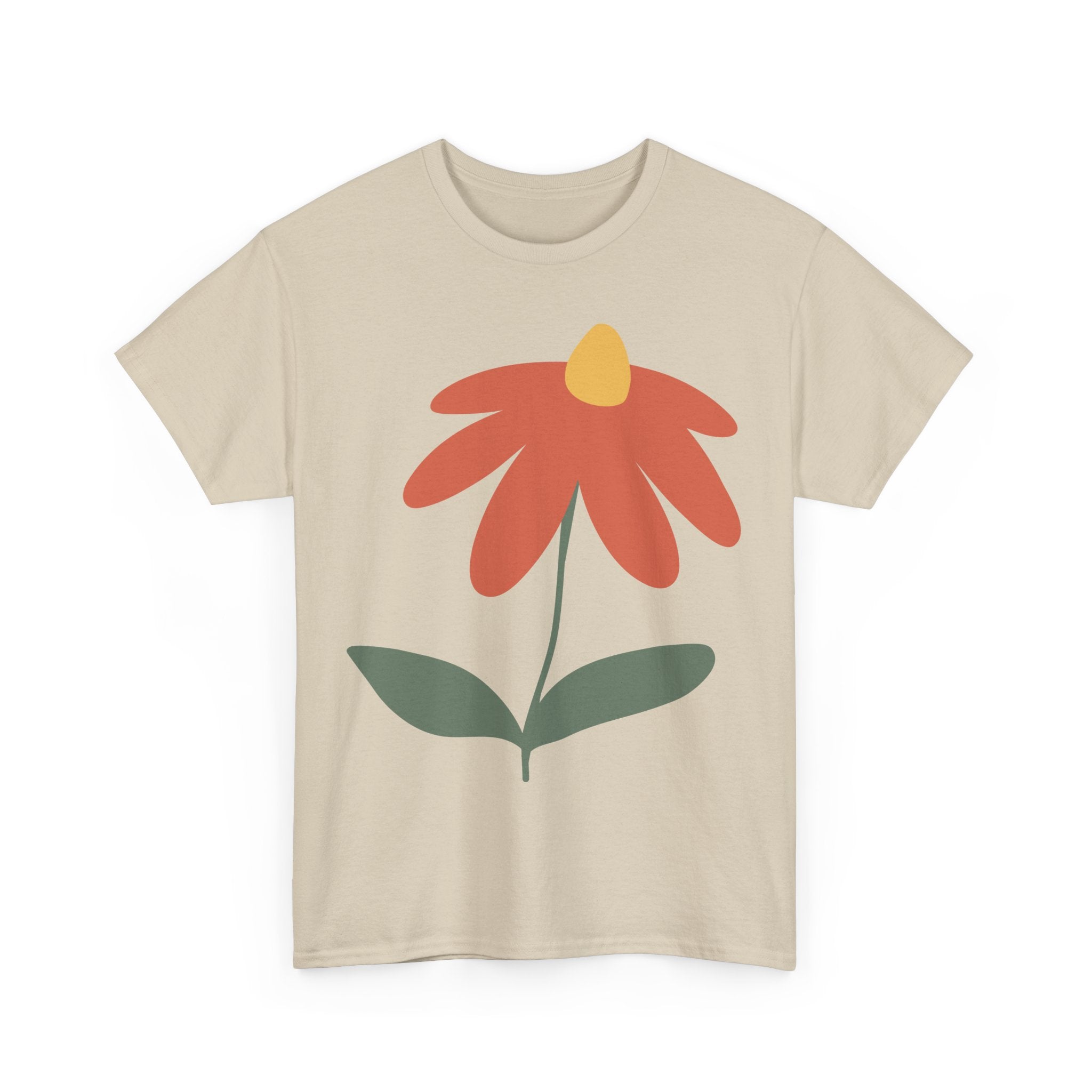 Floral Art Unisex Tee, Casual Gift, Spring Fashion, Nature Lover Shirt, Everyday Wear, Art Lover Apparel
