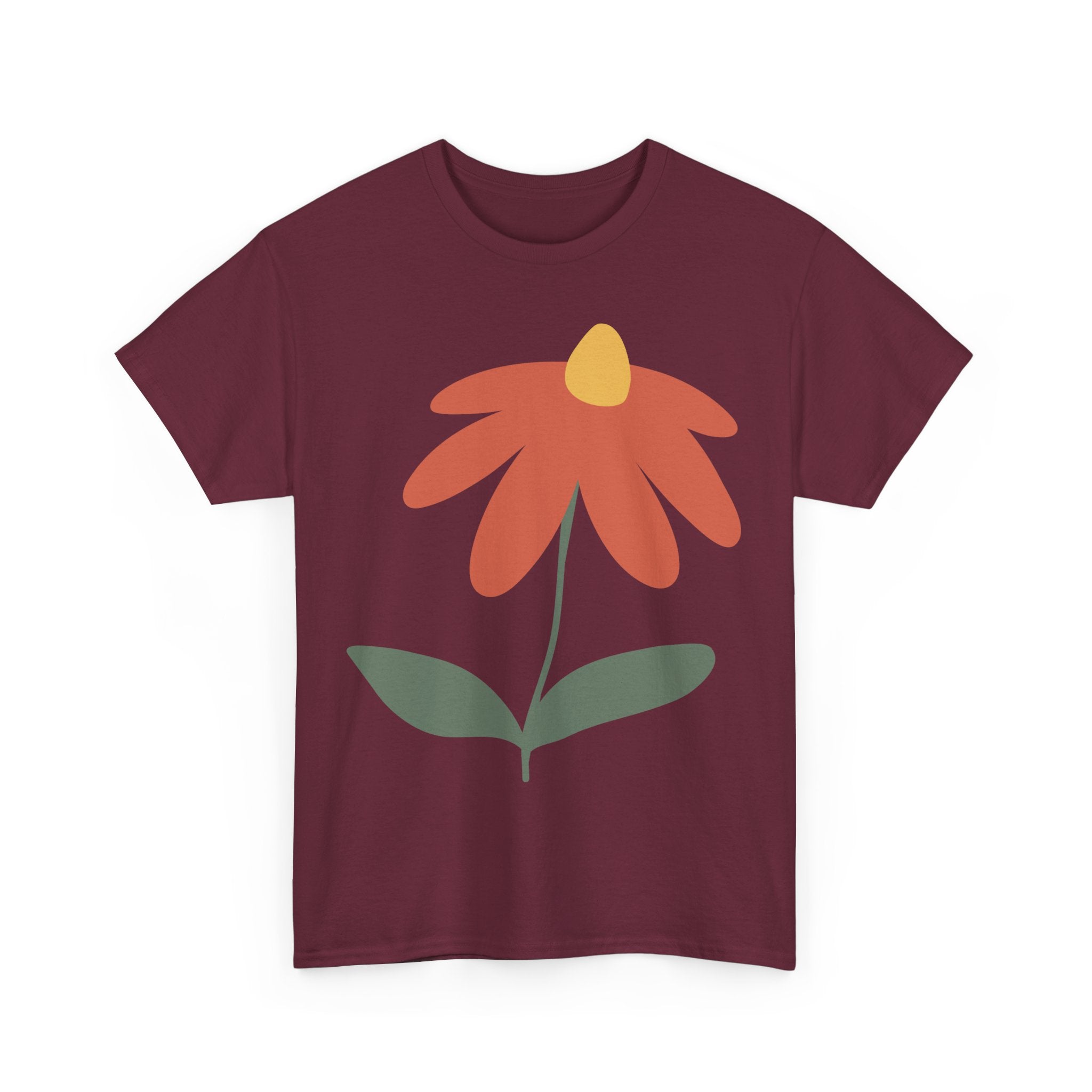 Floral Art Unisex Tee, Casual Gift, Spring Fashion, Nature Lover Shirt, Everyday Wear, Art Lover Apparel