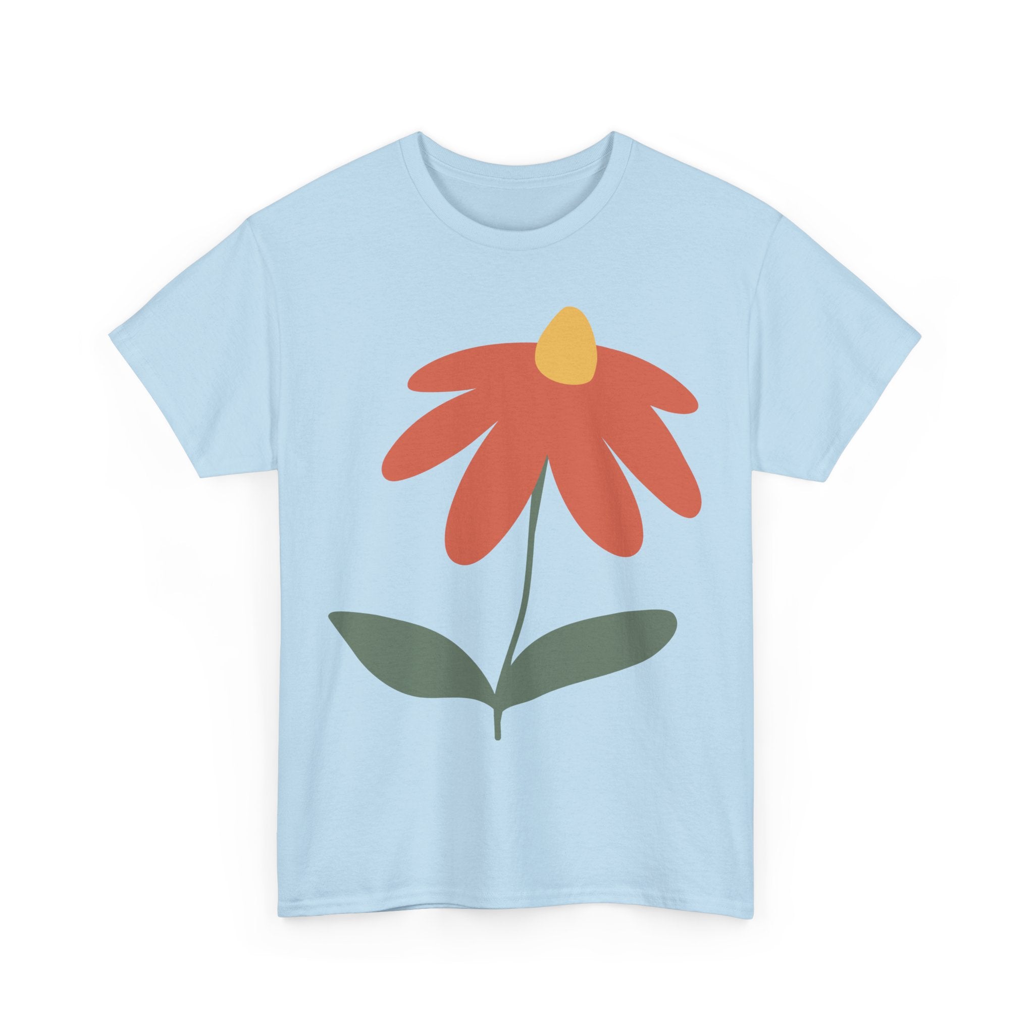 Floral Art Unisex Tee, Casual Gift, Spring Fashion, Nature Lover Shirt, Everyday Wear, Art Lover Apparel