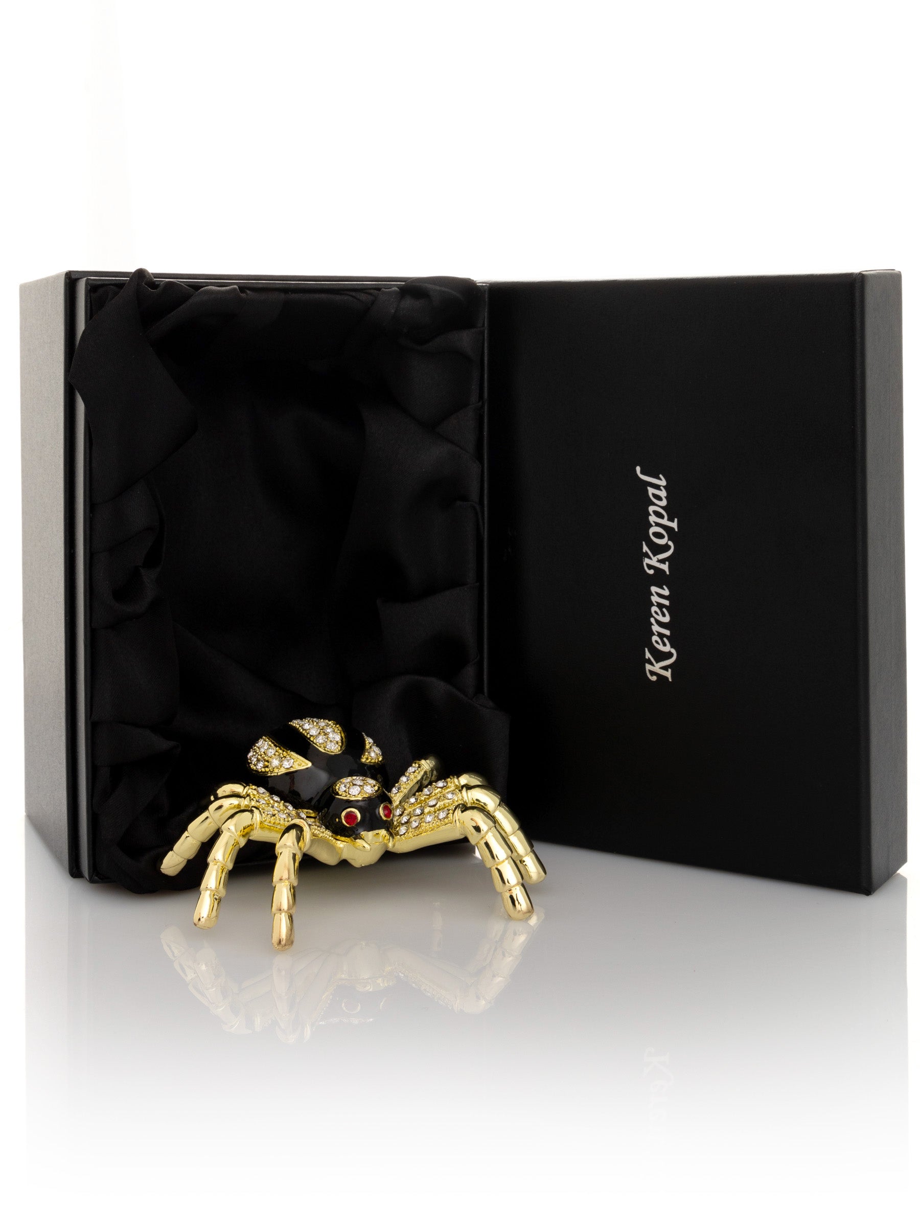 Gold & Black Tarantula Spider-3