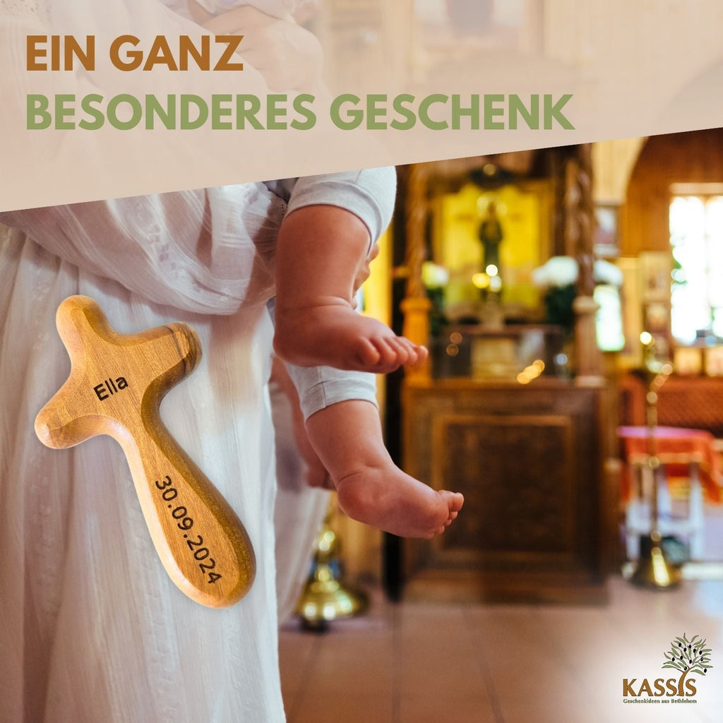 Zweite Wahl: Kreuz-Handschmeichler aus Olivenholz – mit kleinen Makeln-4