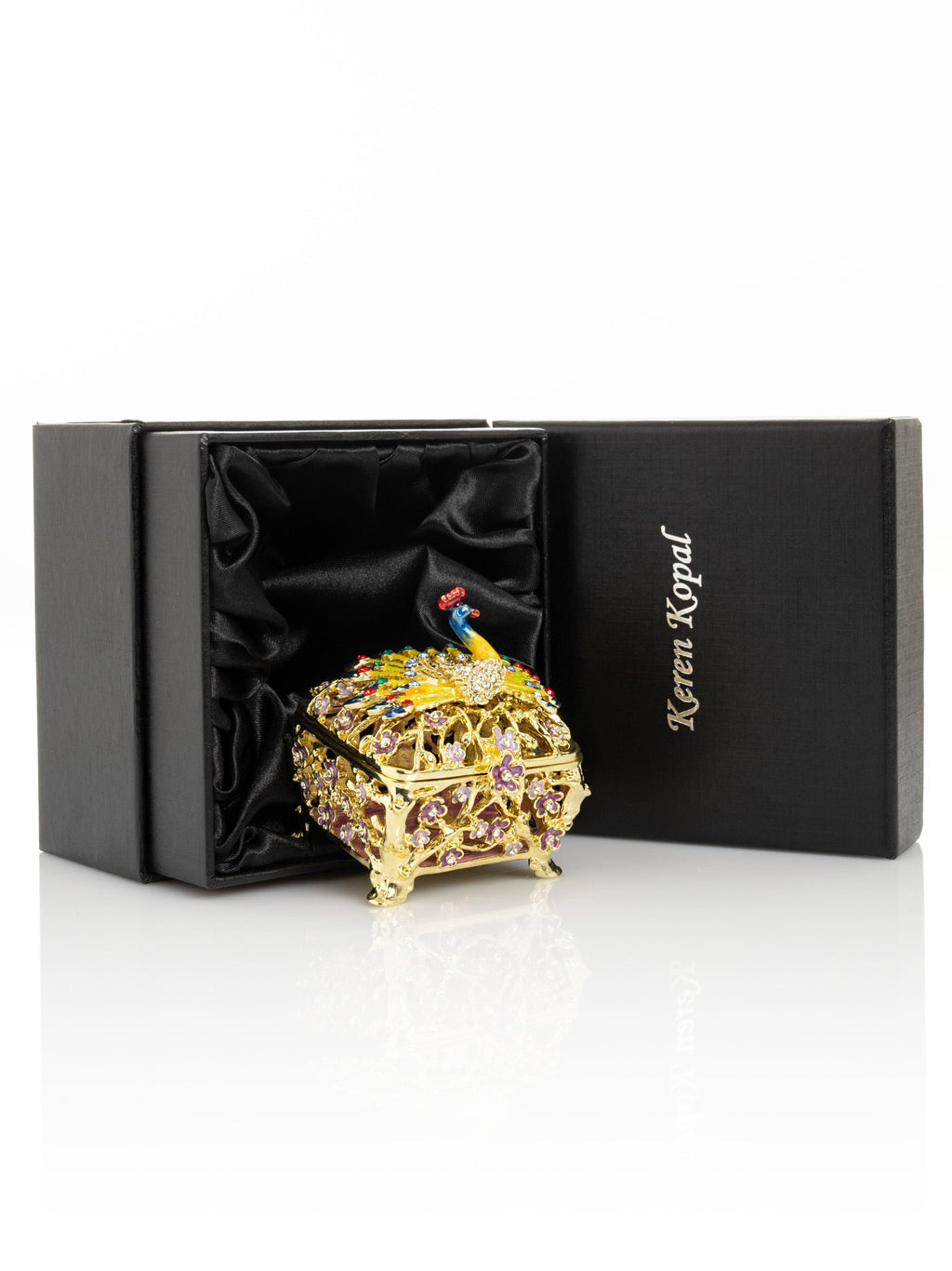 Peacock Trinket Box-3
