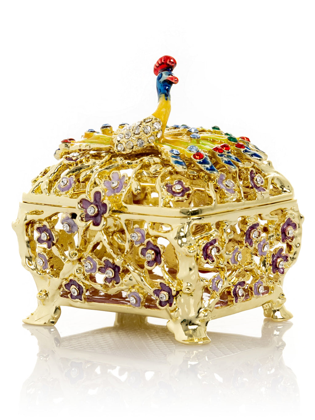 Peacock Trinket Box-0