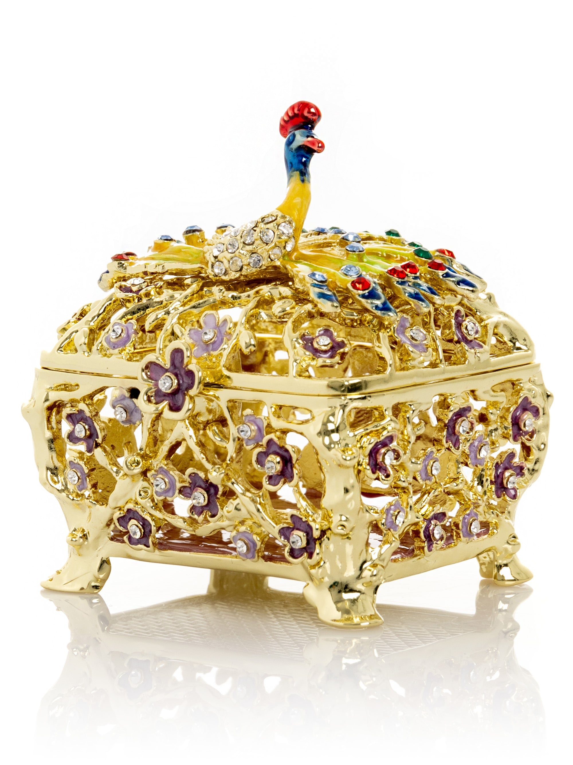 Peacock Trinket Box-0