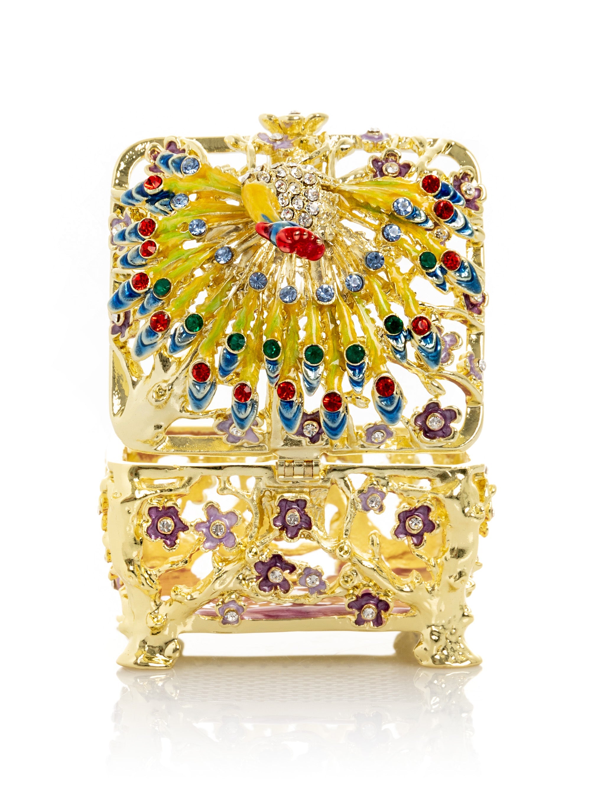 Peacock Trinket Box-4