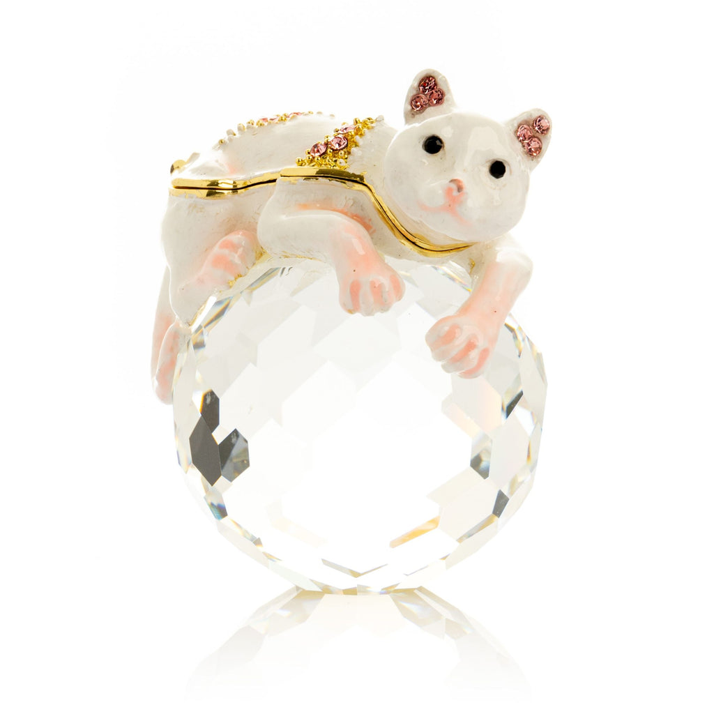 White Cat on Crystal-0