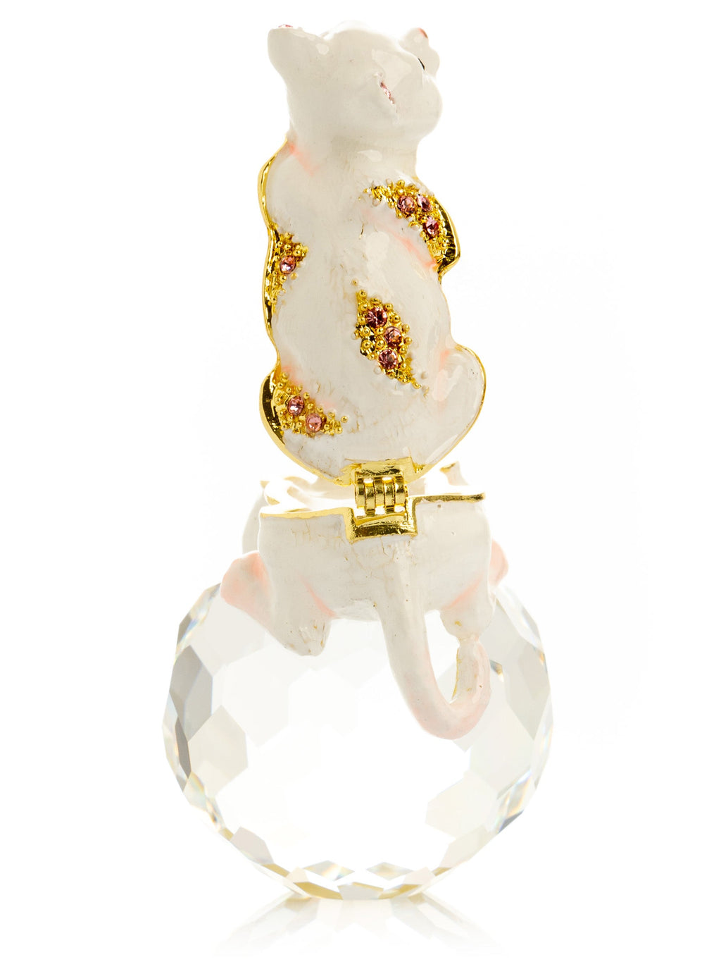 White Cat on Crystal-4