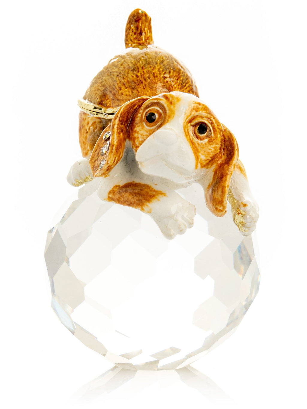 Brown Puppy on Crystal-3