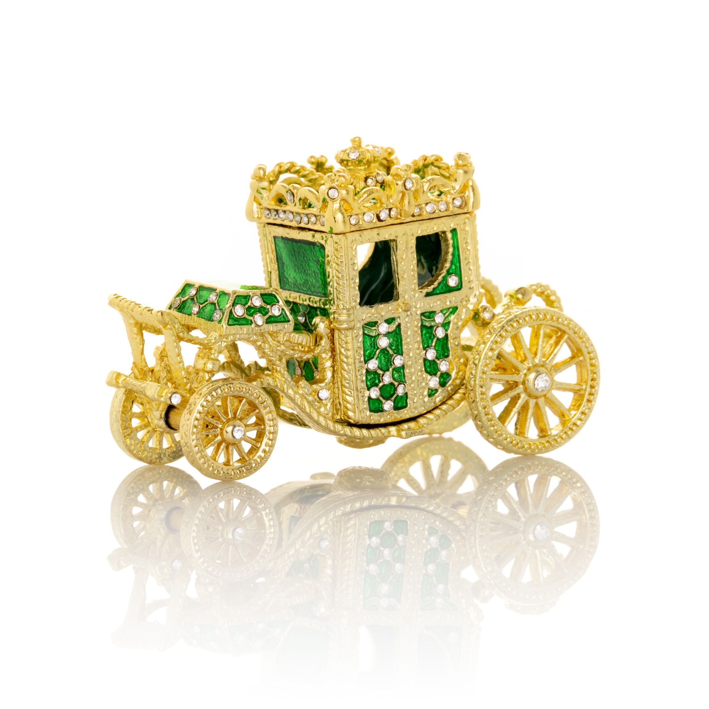Gold & Green Carriage-0