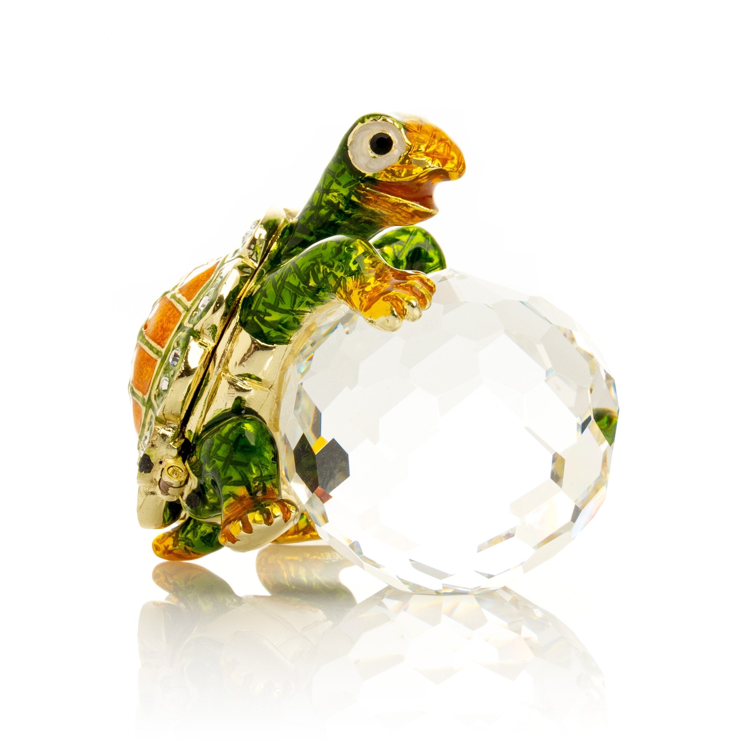 Turtle on Crystal-0