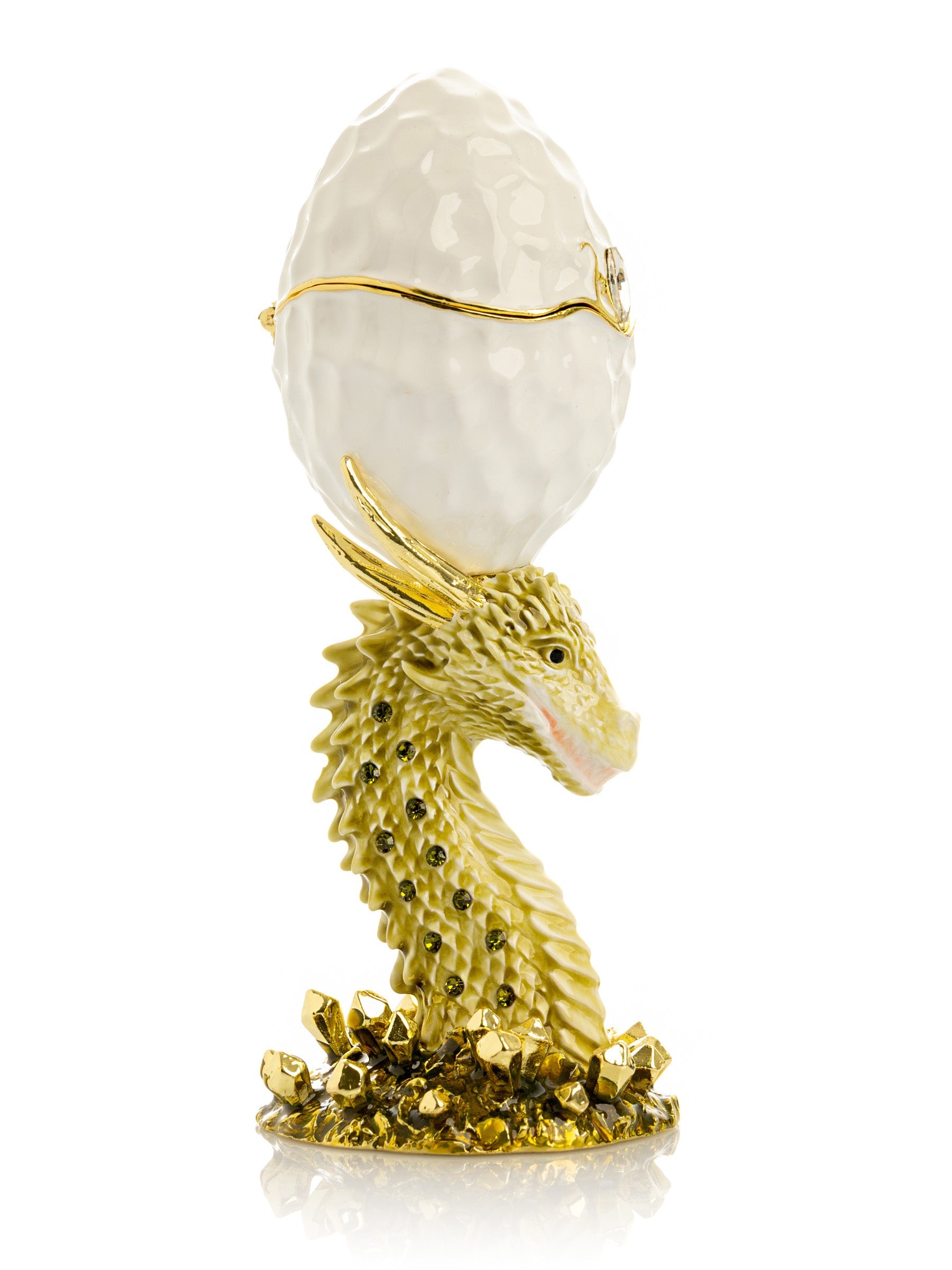 Golden Dragon head white egg-0