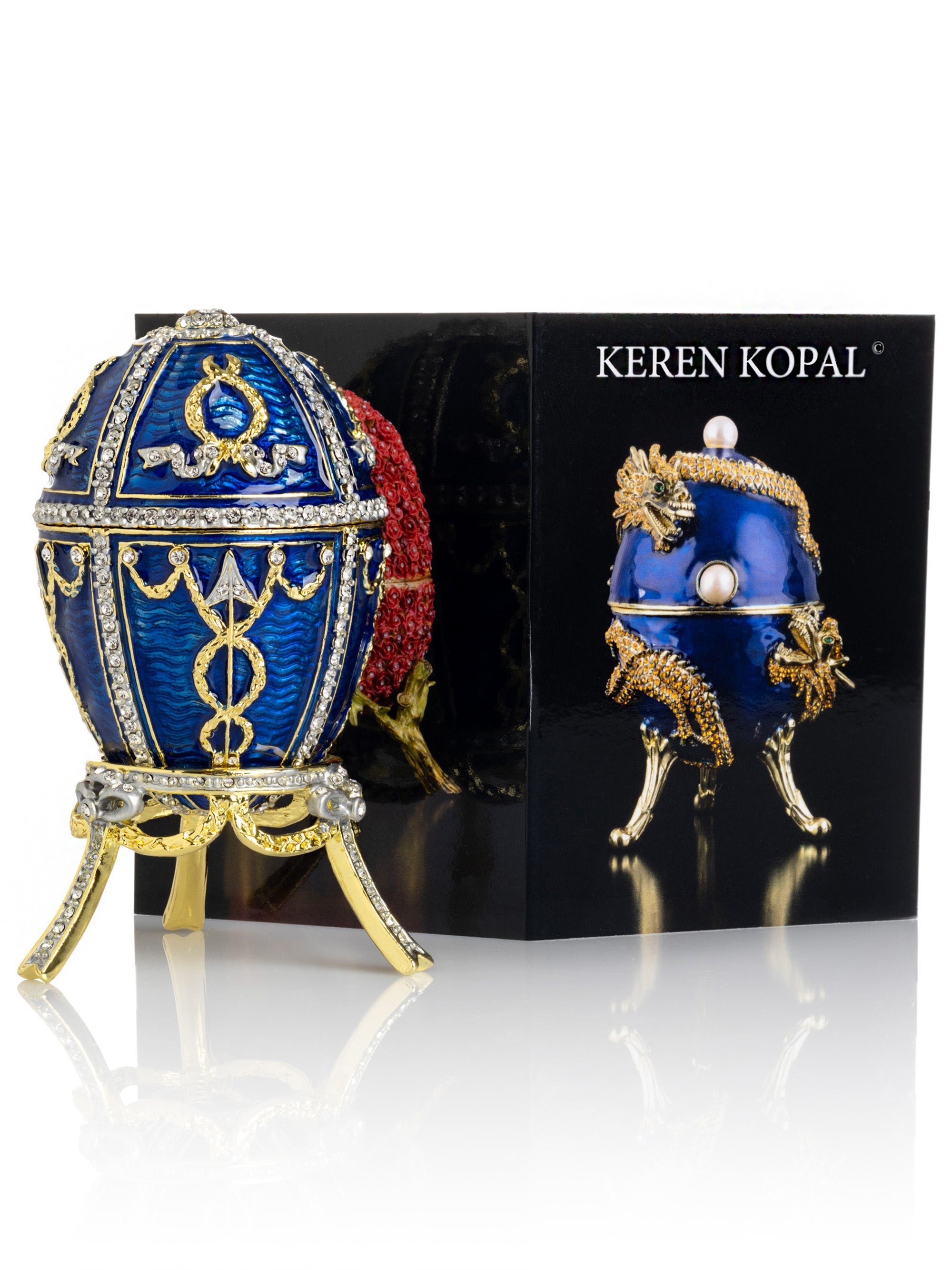Blue Faberge Egg-1