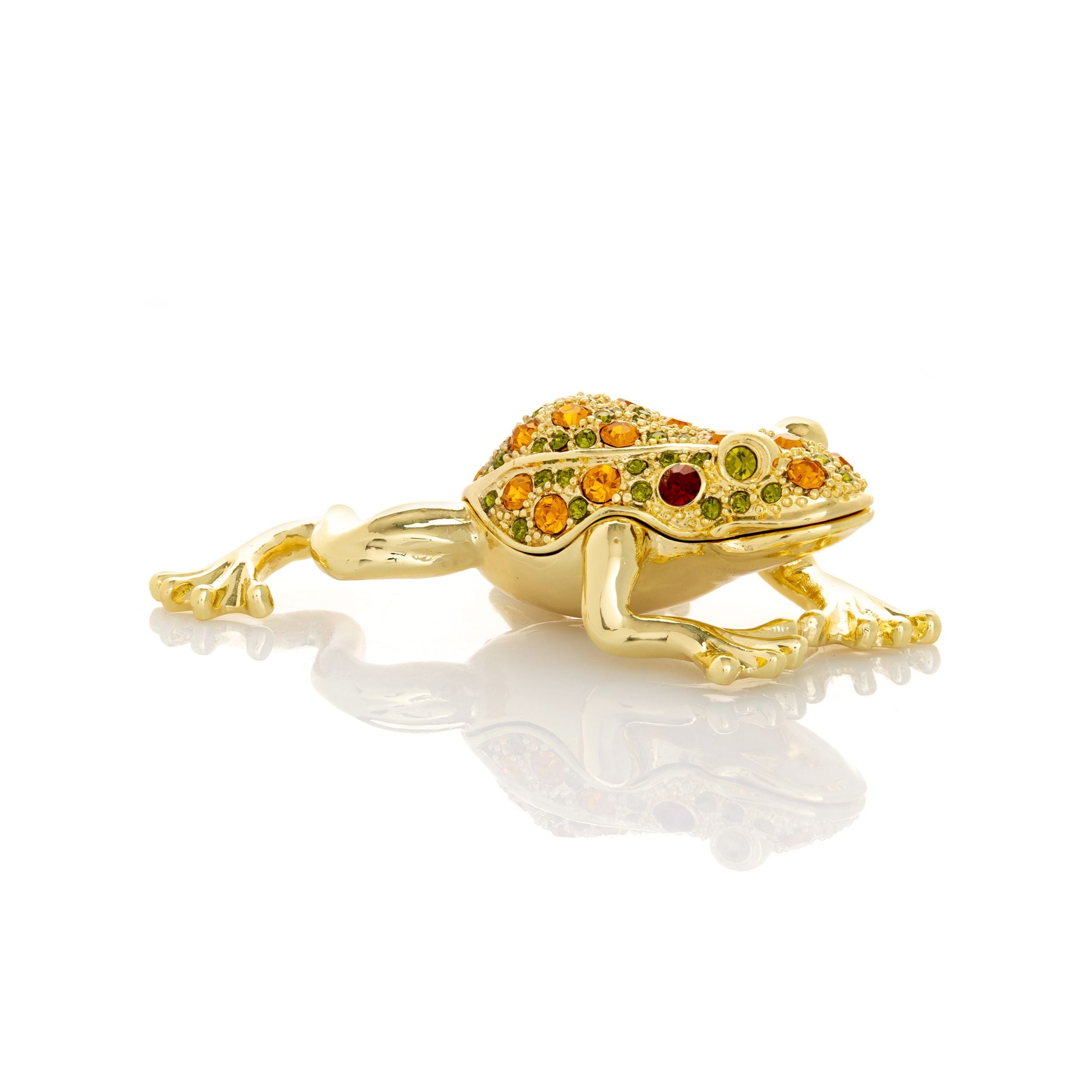 Golden Frog Trinket Box-0