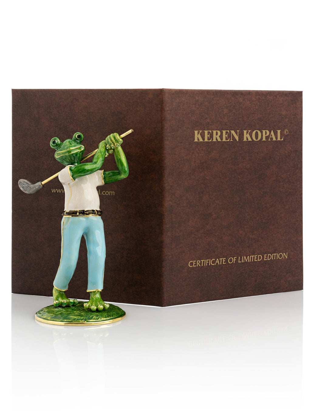 Frog Playing Golf-2