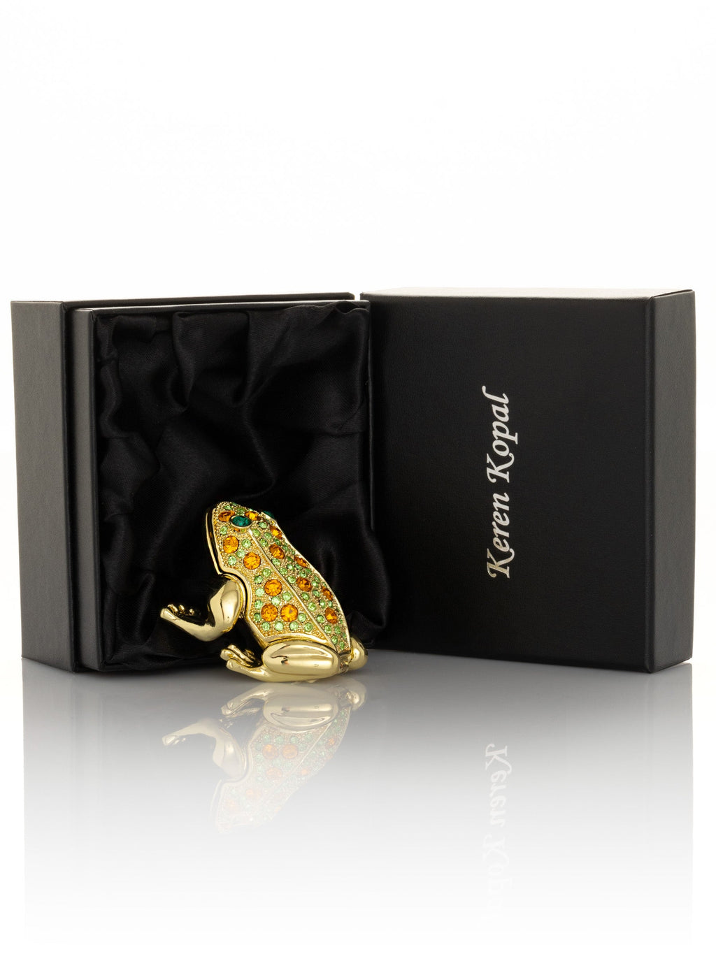 Gold & Green Frog-3