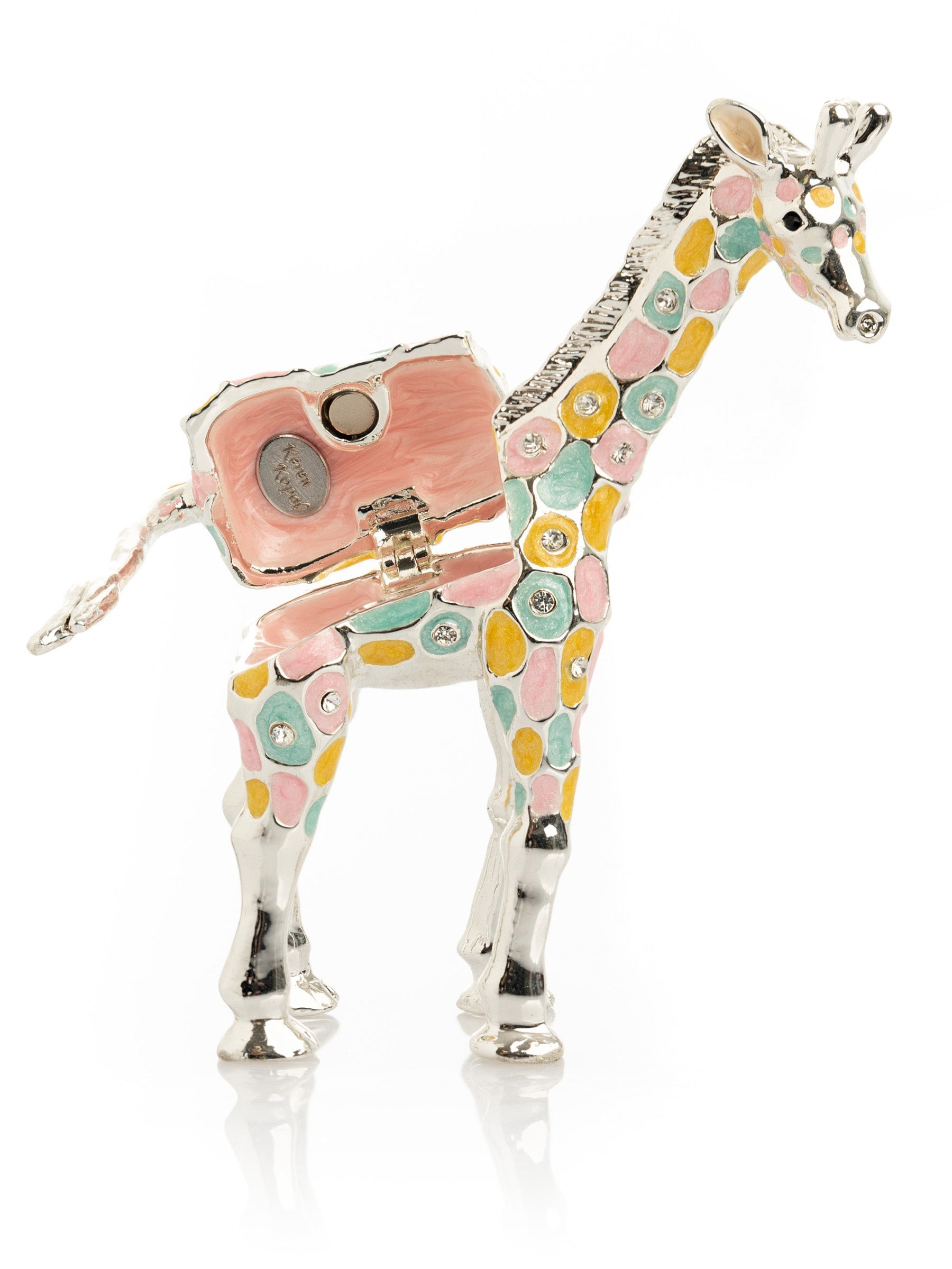 Colorful Giraffe Trinket Box-3