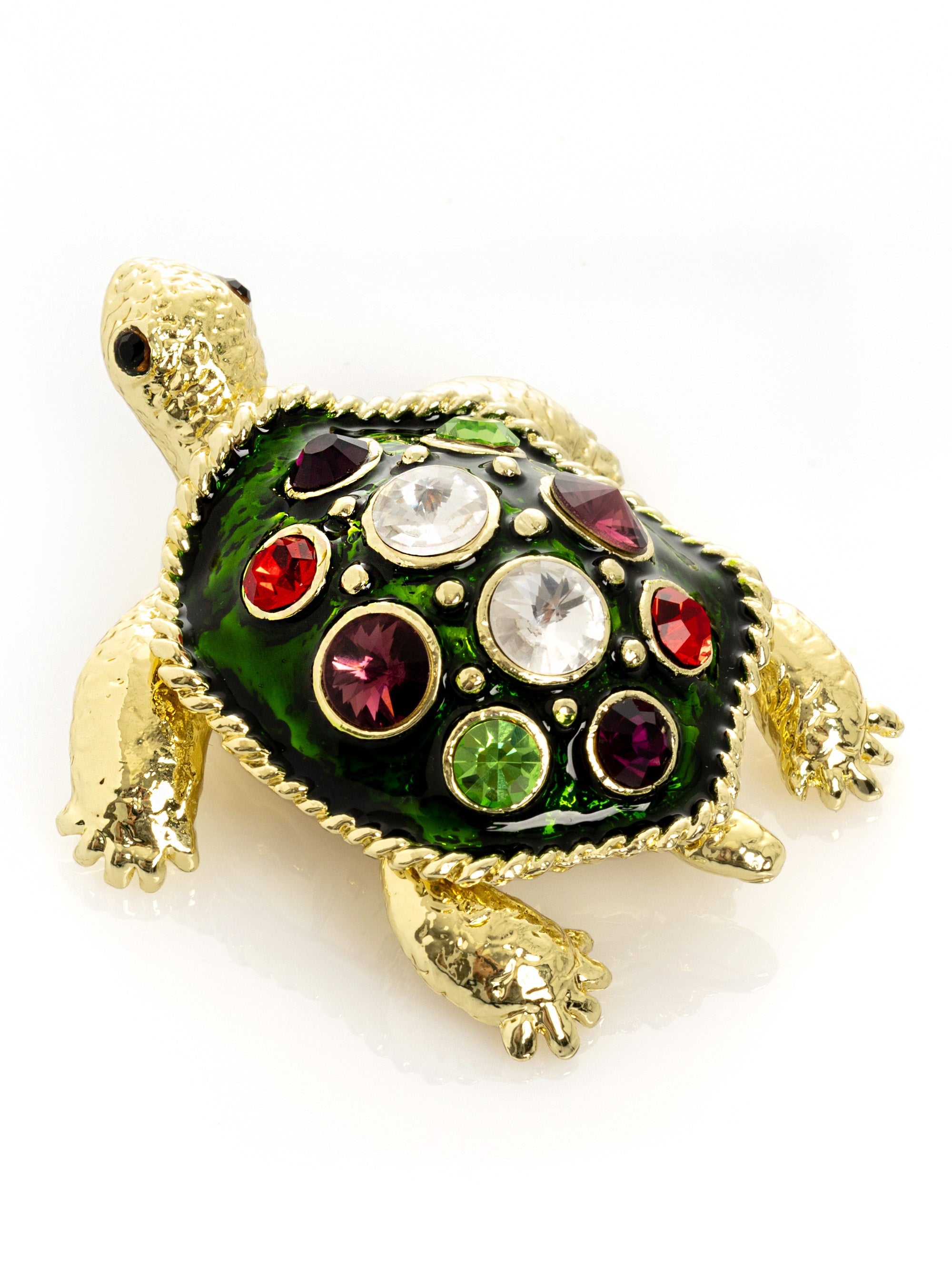 Green Shell Golden Turtle-2