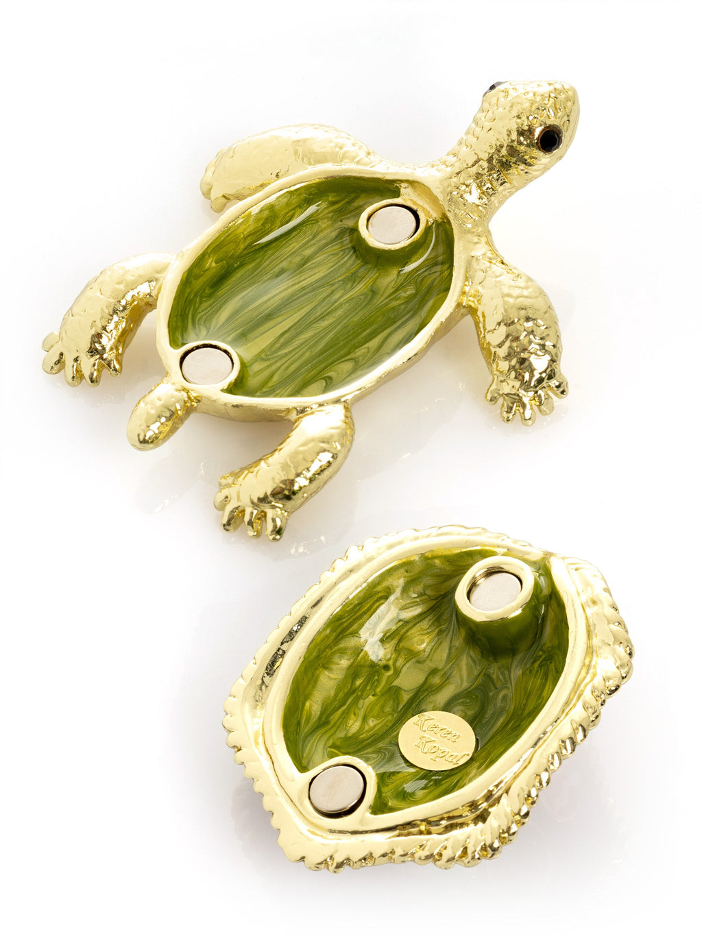 Green Shell Golden Turtle-3